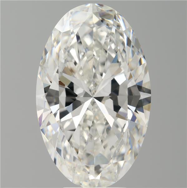 7.53 ct. oval Lab Grown Diamond front image