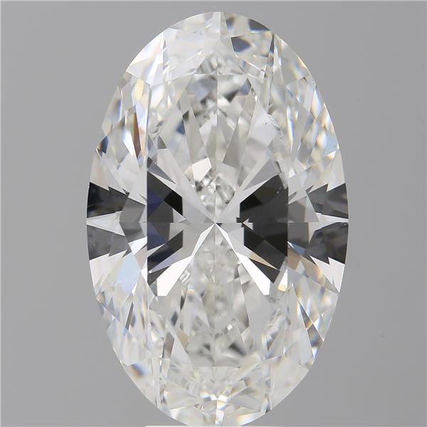 9.01 ct. oval Lab Grown Diamond front image