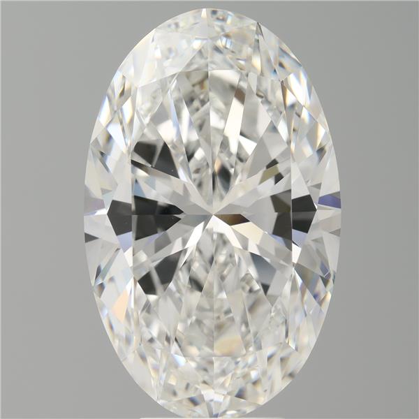 7.52 ct. oval Lab Grown Diamond front image