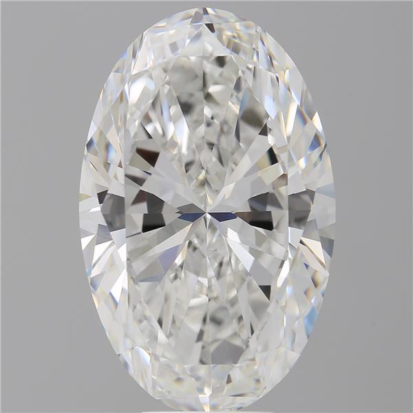 9.00 ct. oval Lab Grown Diamond front image