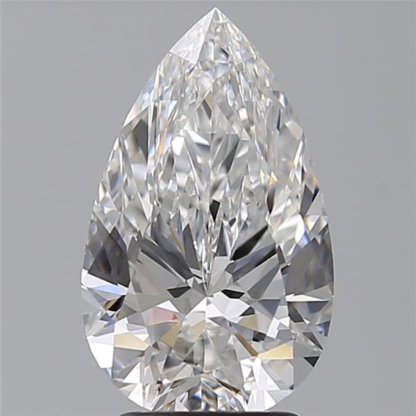 3.02 ct. pear Lab Grown Diamond front image