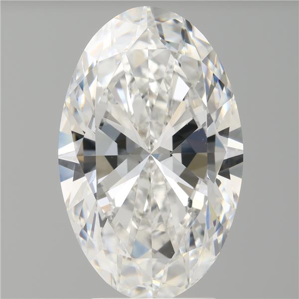 4.02 ct. oval Lab Grown Diamond front image