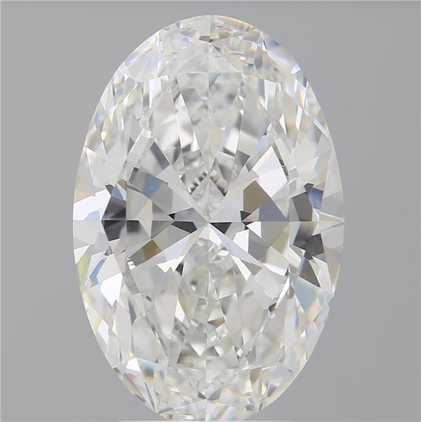 4.08 ct. oval Lab Grown Diamond front image