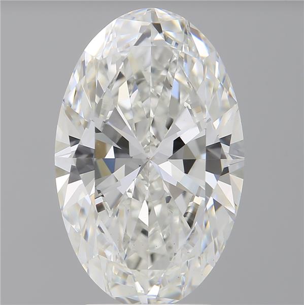 4.03 ct. oval Lab Grown Diamond front image