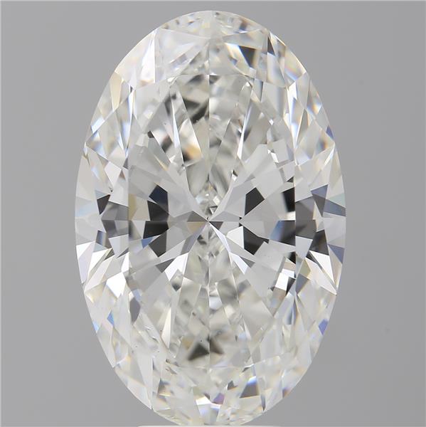 8.10 ct. oval Lab Grown Diamond front image