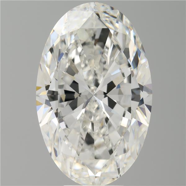 9.05 ct. oval Lab Grown Diamond front image