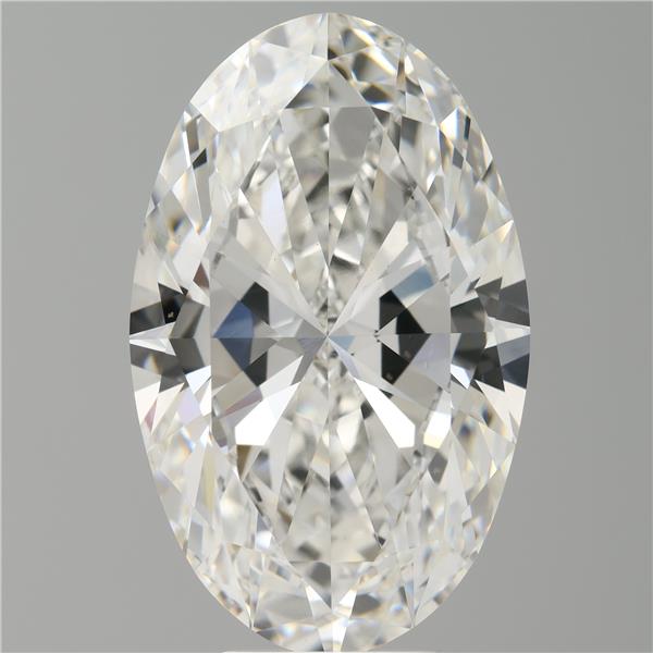 8.10 ct. oval Lab Grown Diamond front image