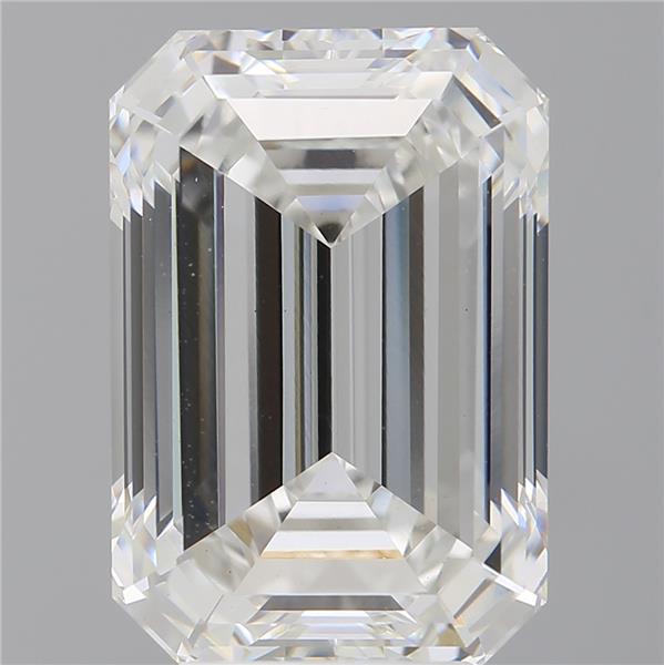 6.02 ct. emerald Lab Grown Diamond front image