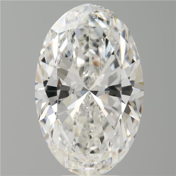 8.10 ct. oval Lab Grown Diamond front image
