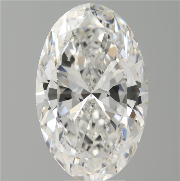 7.02 ct. oval Lab Grown Diamond front image
