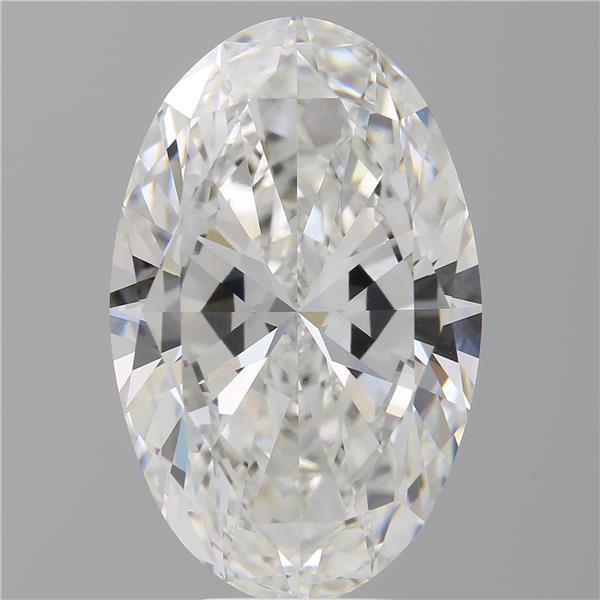 9.01 ct. oval Lab Grown Diamond front image