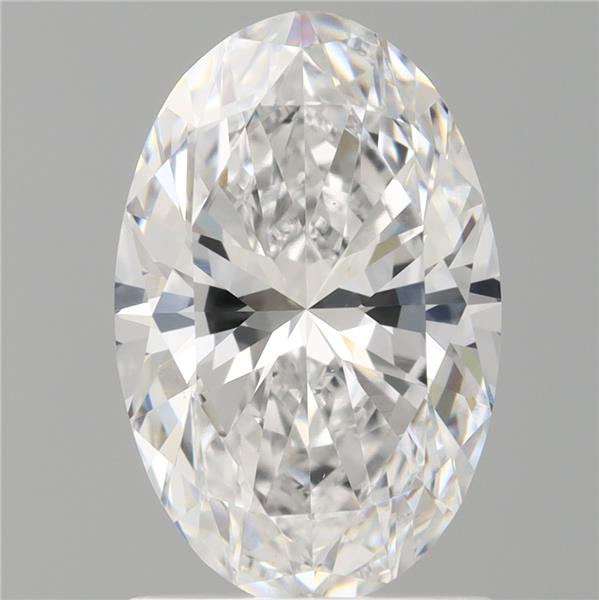 1.59 ct. oval Lab Grown Diamond front image