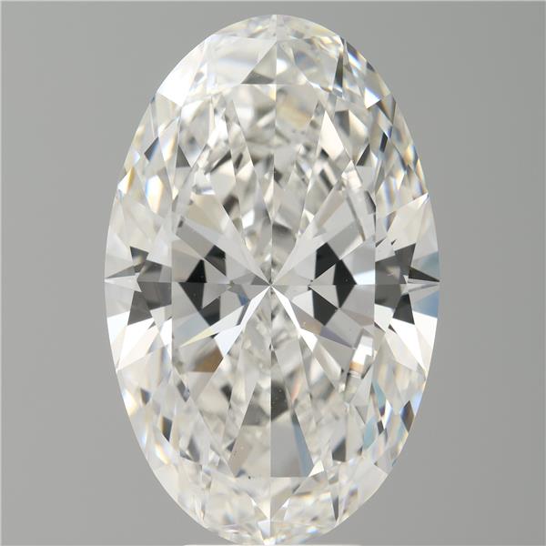 8.02 ct. oval Lab Grown Diamond front image