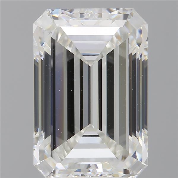 4.96 ct. emerald Lab Grown Diamond front image