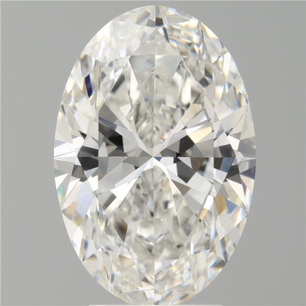 4.10 ct. oval Lab Grown Diamond front image