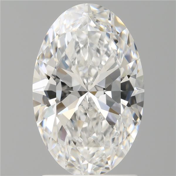 2.03 ct. oval Lab Grown Diamond front image