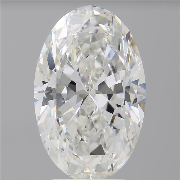 4.10 ct. oval Lab Grown Diamond front image