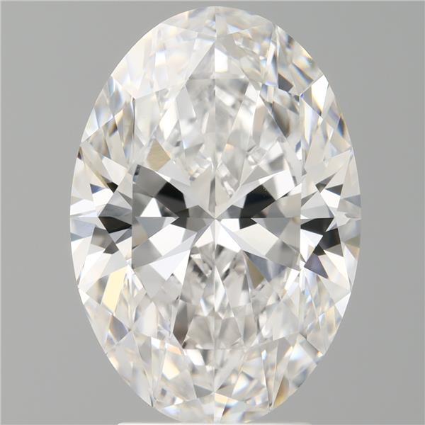 4.10 ct. oval Lab Grown Diamond front image