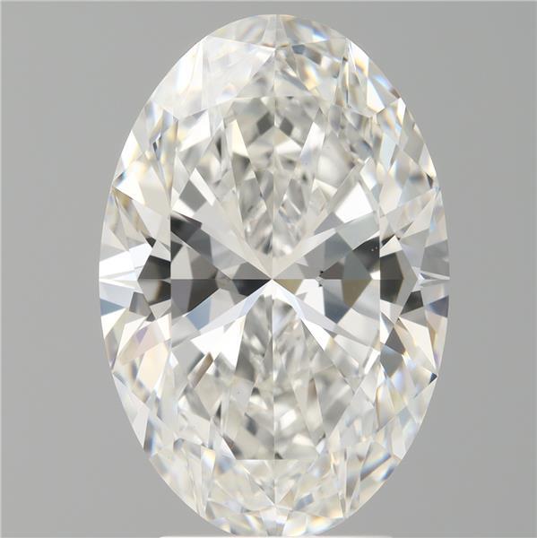 4.09 ct. oval Lab Grown Diamond front image