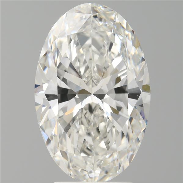 4.09 ct. oval Lab Grown Diamond front image