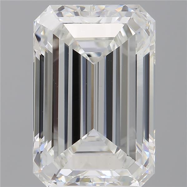 4.99 ct. emerald Lab Grown Diamond front image