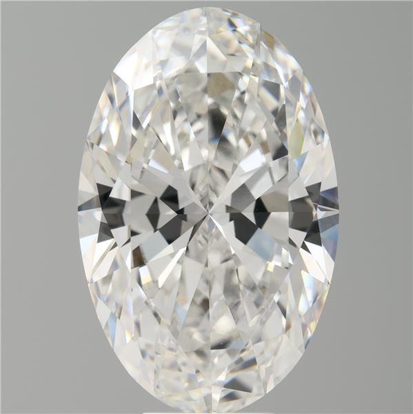 9.10 ct. oval Lab Grown Diamond front image