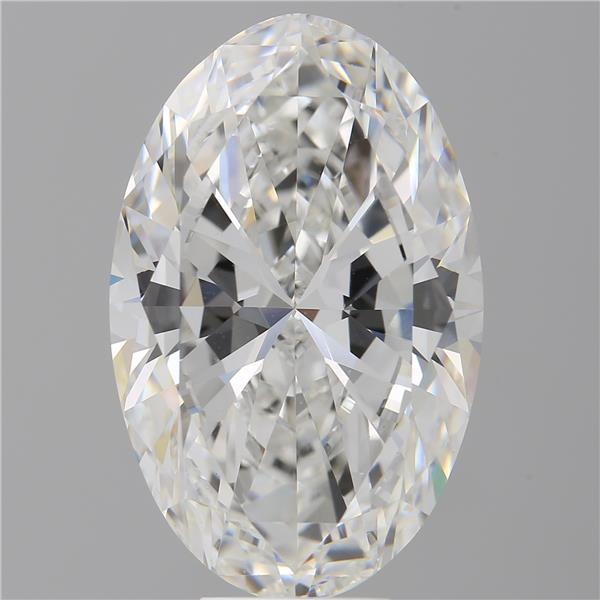 9.53 ct. oval Lab Grown Diamond front image