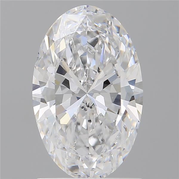 1.51 ct. oval Lab Grown Diamond front image