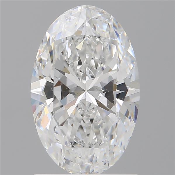 1.59 ct. oval Lab Grown Diamond front image