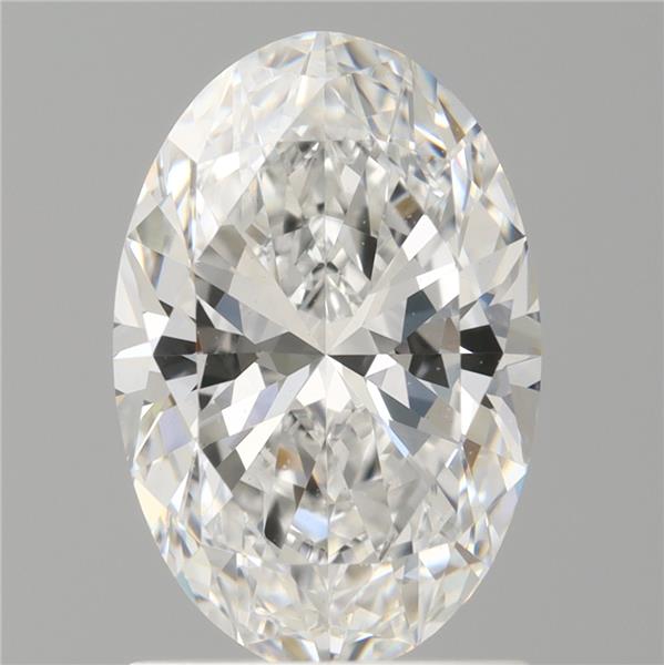 1.54 ct. oval Lab Grown Diamond front image