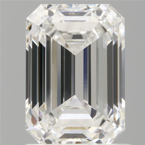 1.56 ct. emerald Lab Grown Diamond front image