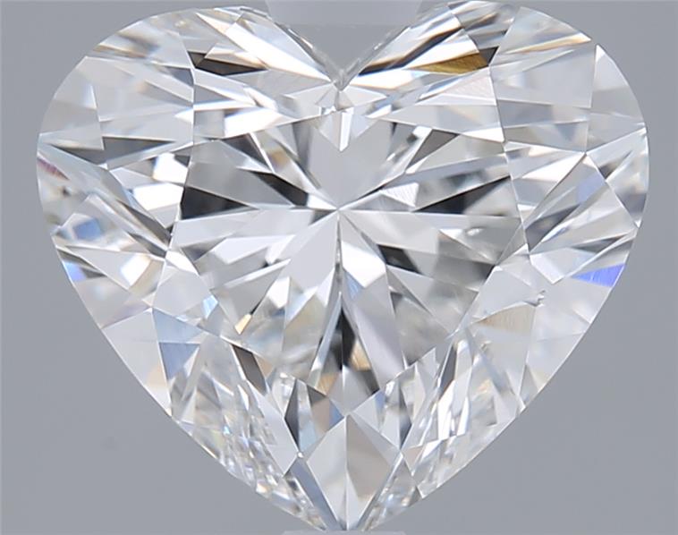 2.54 ct. heart Lab Grown Diamond front image