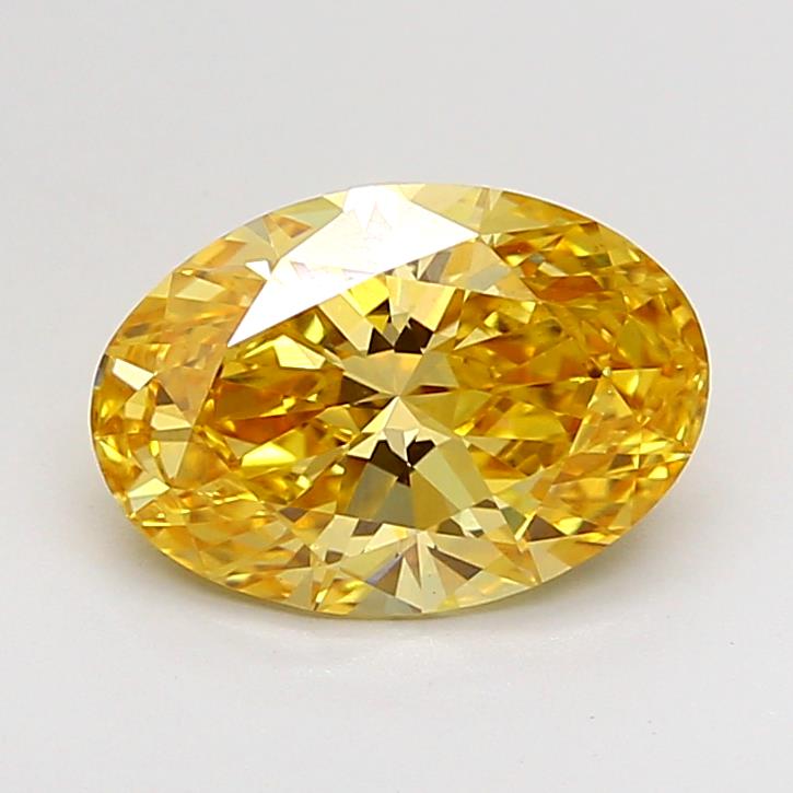 2.03 ct. oval Lab Grown Diamond front image