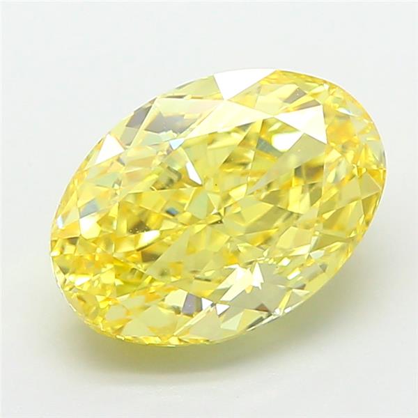 3.03 ct. oval Lab Grown Diamond front image