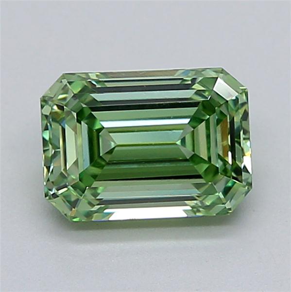 1.56 ct. emerald Lab Grown Diamond front image