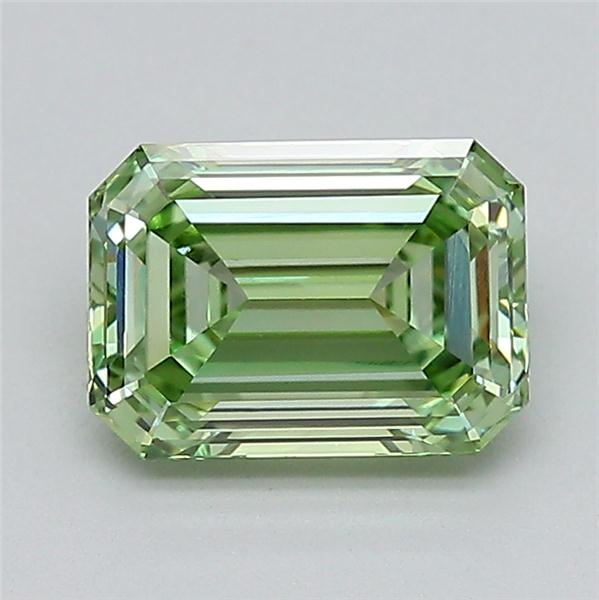 1.57 ct. emerald Lab Grown Diamond front image