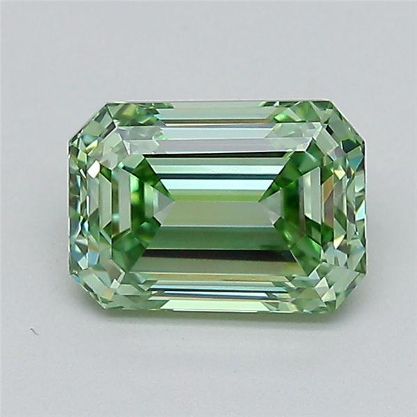 1.57 ct. emerald Lab Grown Diamond front image