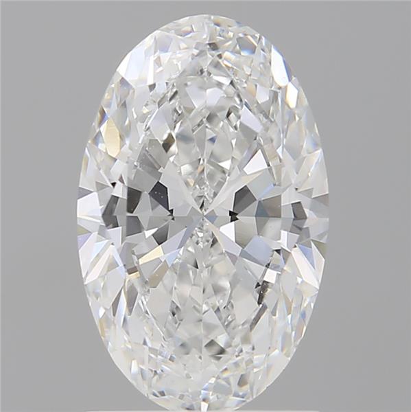 1.59 ct. oval Lab Grown Diamond front image