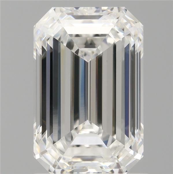 1.56 ct. emerald Lab Grown Diamond front image