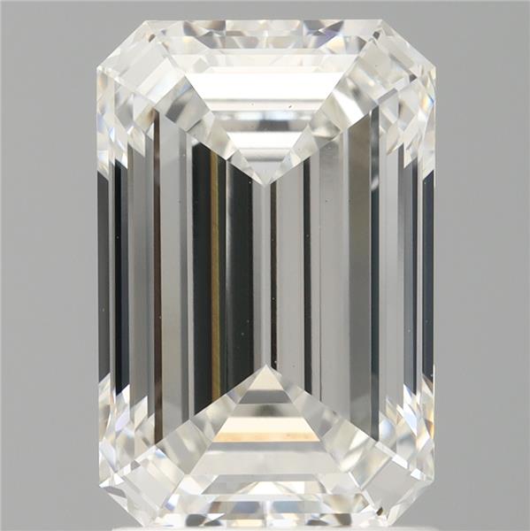 2.10 ct. emerald Lab Grown Diamond front image