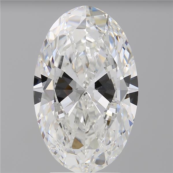 4.03 ct. oval Lab Grown Diamond front image