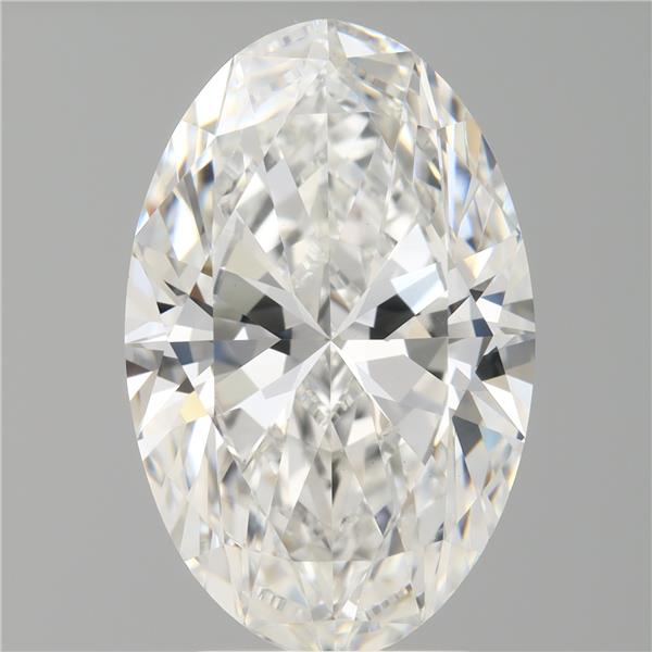 4.00 ct. oval Lab Grown Diamond front image