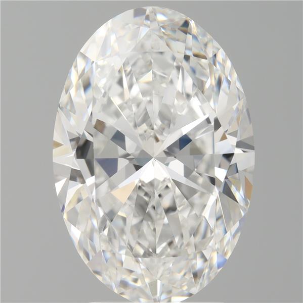4.02 ct. oval Lab Grown Diamond front image