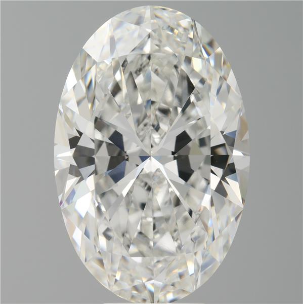9.10 ct. oval Lab Grown Diamond front image