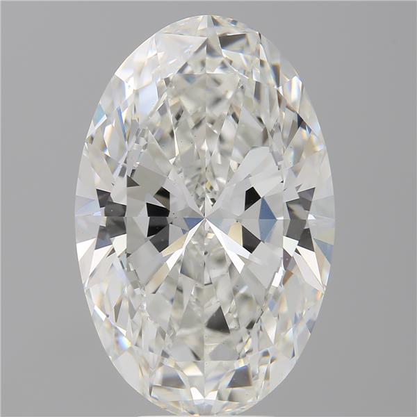 8.09 ct. oval Lab Grown Diamond front image