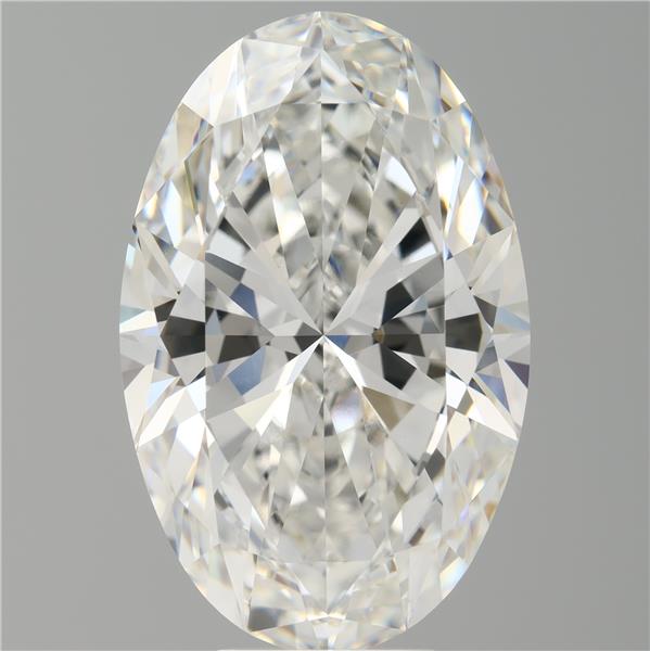 8.08 ct. oval Lab Grown Diamond front image