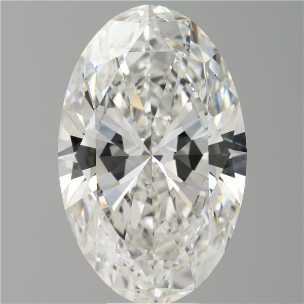 9.01 ct. oval Lab Grown Diamond front image