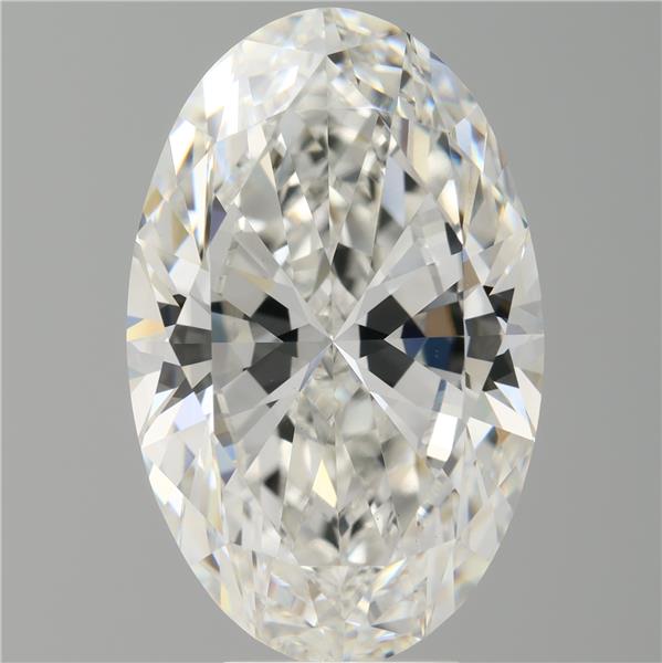 7.06 ct. oval Lab Grown Diamond front image