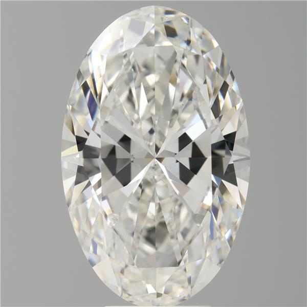 7.02 ct. oval Lab Grown Diamond front image