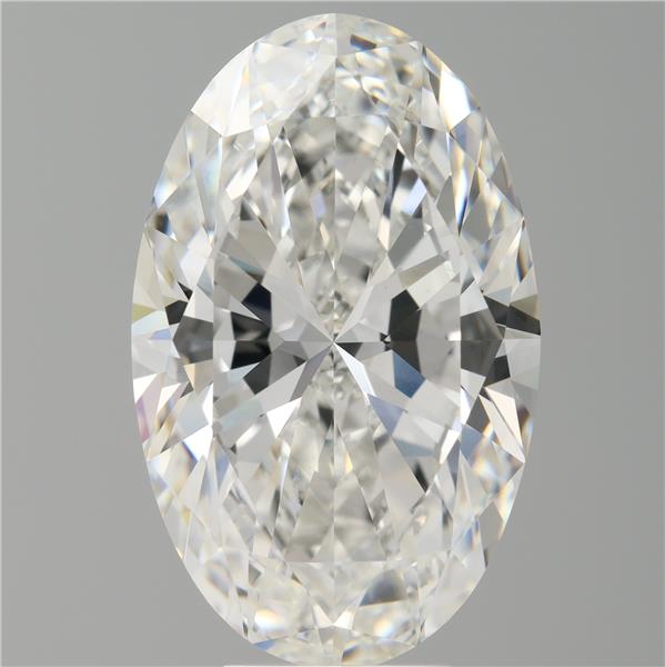 7.52 ct. oval Lab Grown Diamond front image